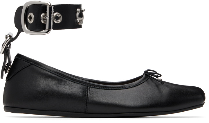 Photo: Vivienne Westwood Black Tanned Bardot Ballerina Flats