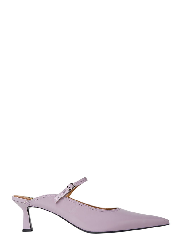 Photo: Reike Nen Pointed Mary Jane Kitten Heel Mules