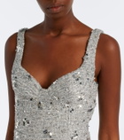 Simkhai Viella sequined tweed gown
