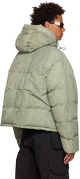 Entire Studios Green SOA Down Jacket