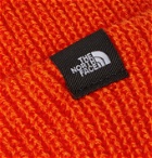 The North Face - Freebeenie Ribbed-Knit Beanie - Orange