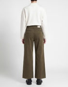 Jijil Womens Pants Military in Green