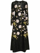 GIAMBATTISTA VALLI Sequined Open Back Long Dress