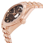 Rolex Day Date Automatic Chronometer Brown Dial Unisex Watch M128235-0075