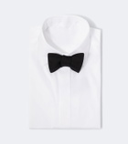 Dunhill Wool and silk bow tie