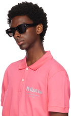 Alexander McQueen Black Square Sunglasses