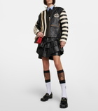 Gucci - Interlocking G leather biker jacket