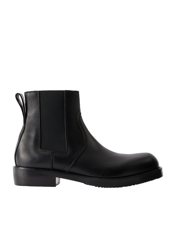 Photo: Dries Van Noten - Leather Chelsea Boots - Black