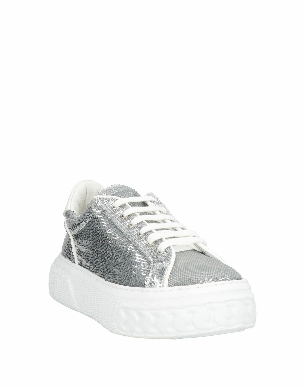 Casadei Womens Sneakers in Silver