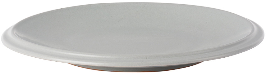 BKLYN CLAY SSENSE Exclusive Gray Saturn Dinnerware Chicken Dinner Plate