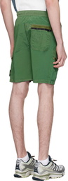 Stone Island Green Drawstring Shorts