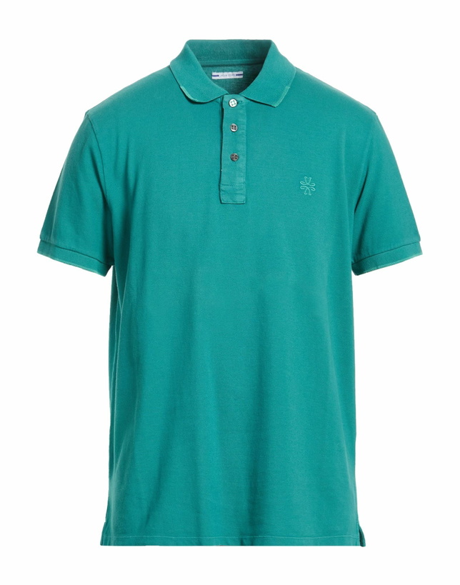 Photo: Jacob Cohёn Mens Polo shirt Emerald in Green