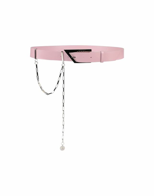 Photo: The Attico Womens Belt in Pink