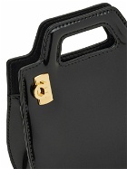FERRAGAMO - Wanda Micro Leather Crossbody Bag