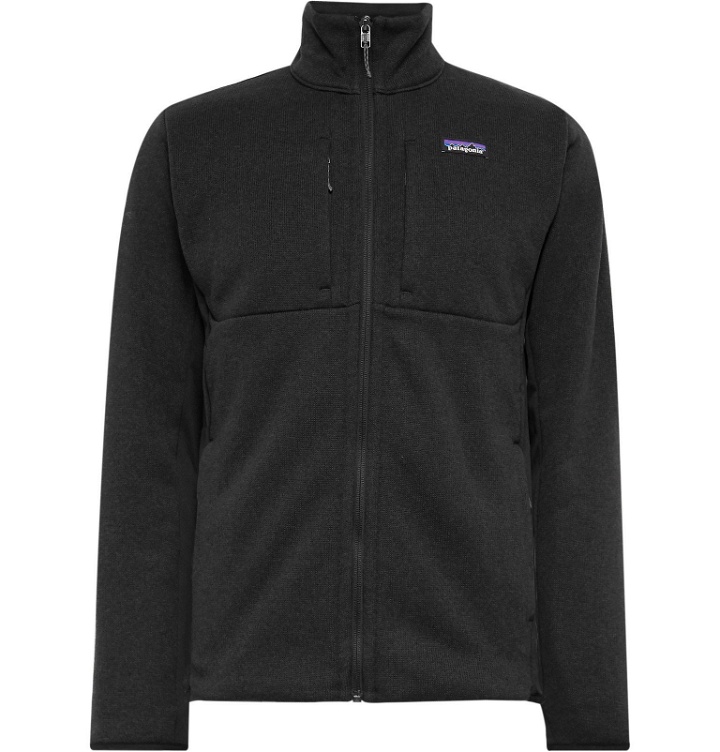 Photo: Patagonia - Better Sweater Slim-Fit Fleece-Back Knitted Jacket - Black
