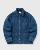 Maison Kitsune Padded Workwear Jacket Blue Denim Jackets