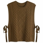 Beams Boy Women's G. Alan Vest in Olive 