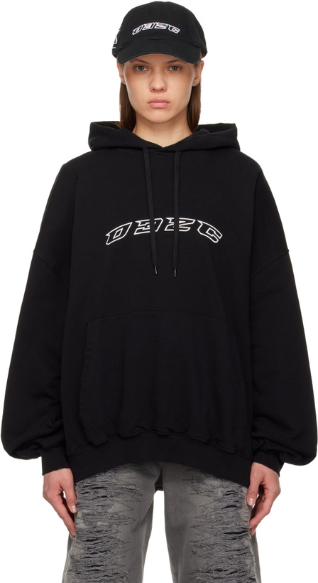 Photo: 032c Black Hansel And Gretel Oversized Hoodie