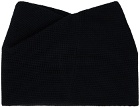 NEEDLES Black Embroidered Neck Warmer