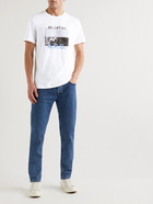 A.P.C. - Lucien Printed Cotton-Jersey T-Shirt - White