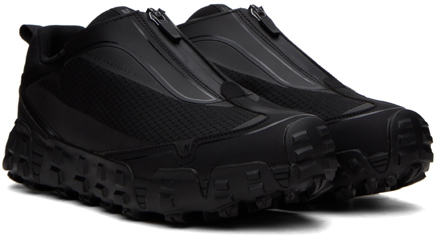 Norse Projects ARKTISK Black Zip-Up Sneakers