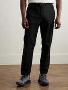 ON - Trek Tapered Ripstop-Trimmed Stretch Recycled-Shell Trousers - Black
