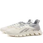 Reebok Men's Zig Kinetica 3 Sneakers in Pure Grey 2/Chalk/Pure Grey 4