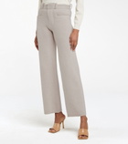 Deveaux New York - Pearl wool and cashmere pants