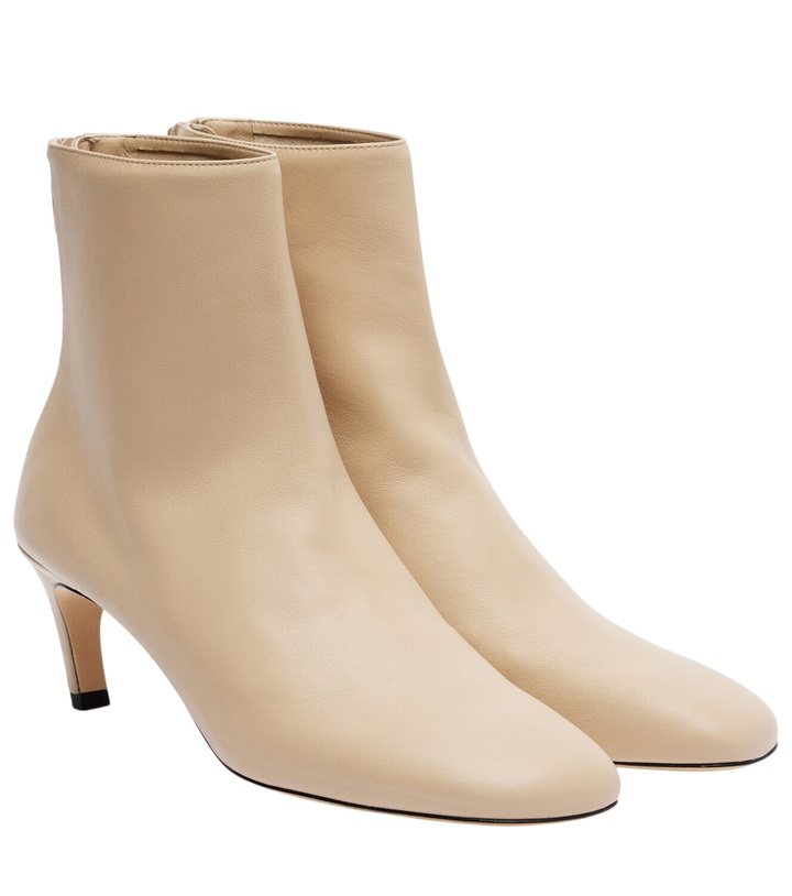 Photo: Toteme Leather ankle boots