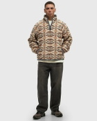 Pendleton PULLOVER QUARTER ZIP FLEECE Beige Mens Half-Zip
