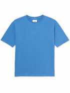 Drake's - Cotton-Jersey T-Shirt - Blue