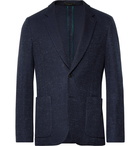 Paul Smith - Navy Soho Slim-Fit Unstructured Textured-Cotton Blazer - Navy