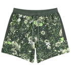 Nike Men's ACG All Over Print Short in Mean Green/Black Spruce/Summit White
