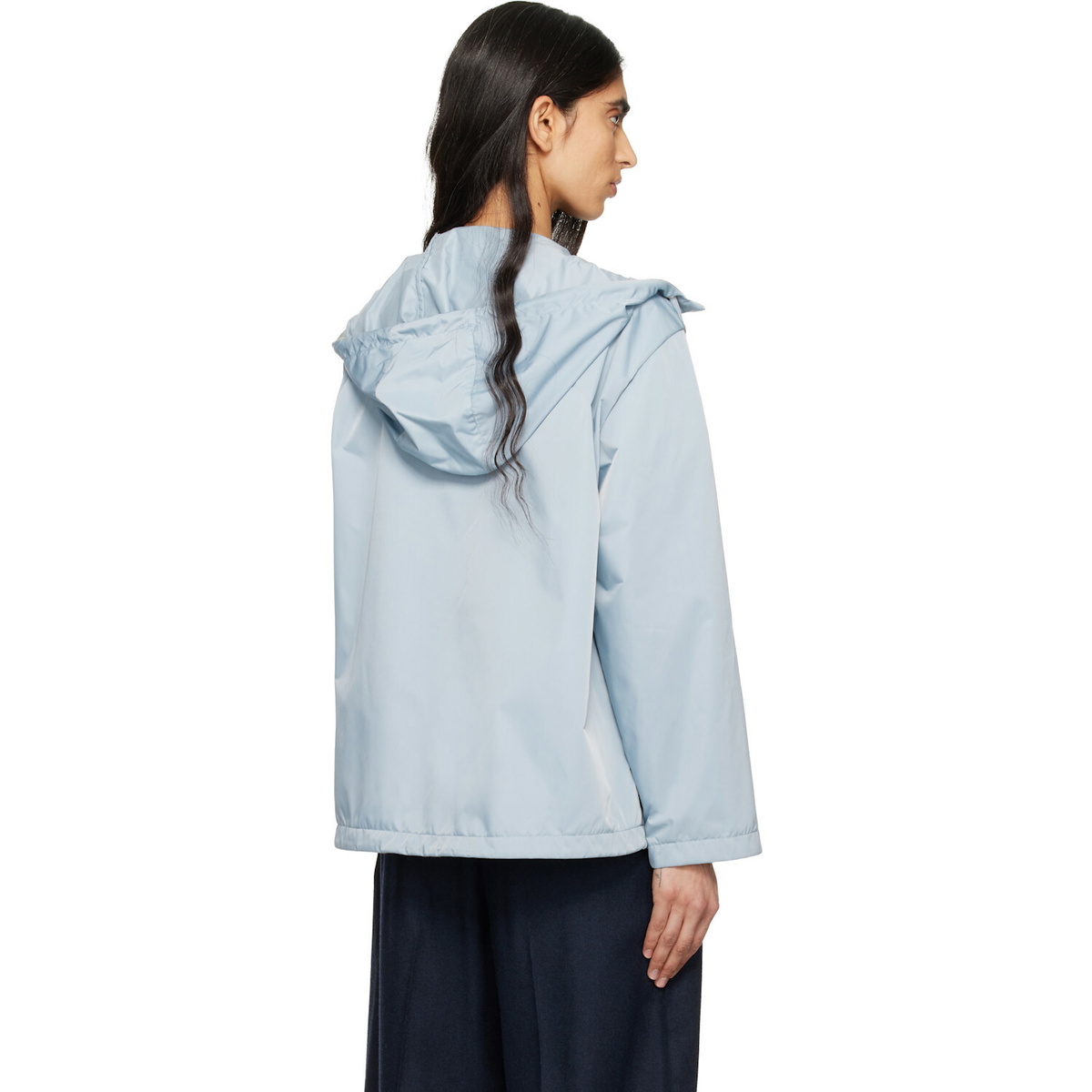 Moncler Blue Cassiopea Hooded Jacket