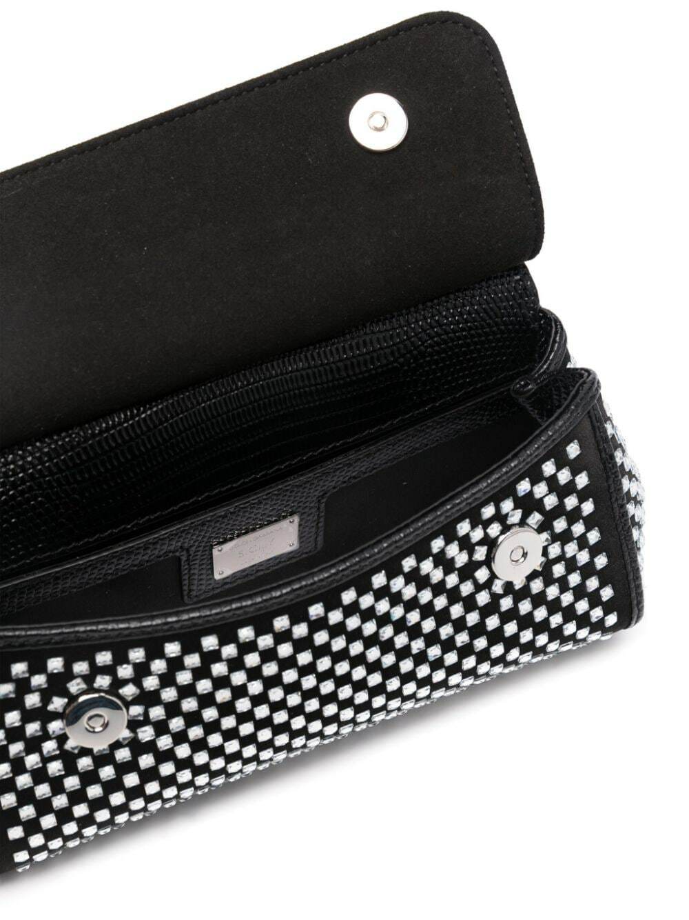 DOLCE & GABBANA - Sicily Crystal Embellished Small Handbag