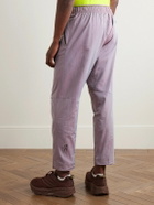 ON - Court Slim-Fit Recycled-Shell Trousers - Purple