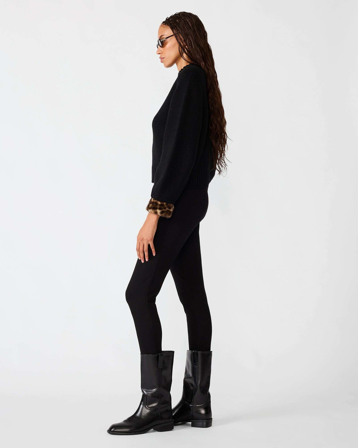 Steve Madden Orion Sweater in Black