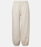 Velvet Camber linen balloon pants