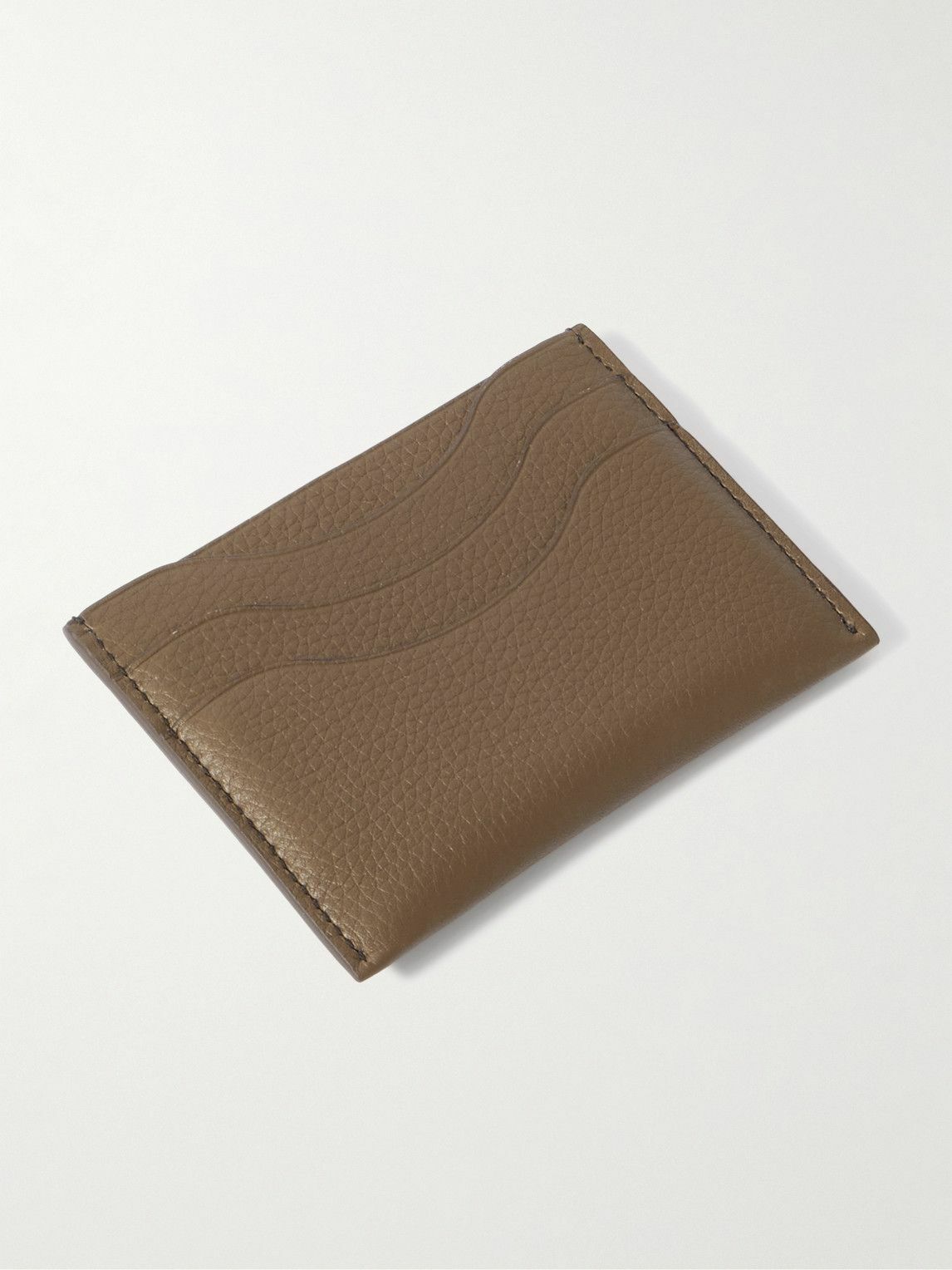 Loro Piana - Logo-Debossed Full-Grain Leather Cardholder