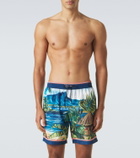 Dolce&Gabbana Printed swim trunks