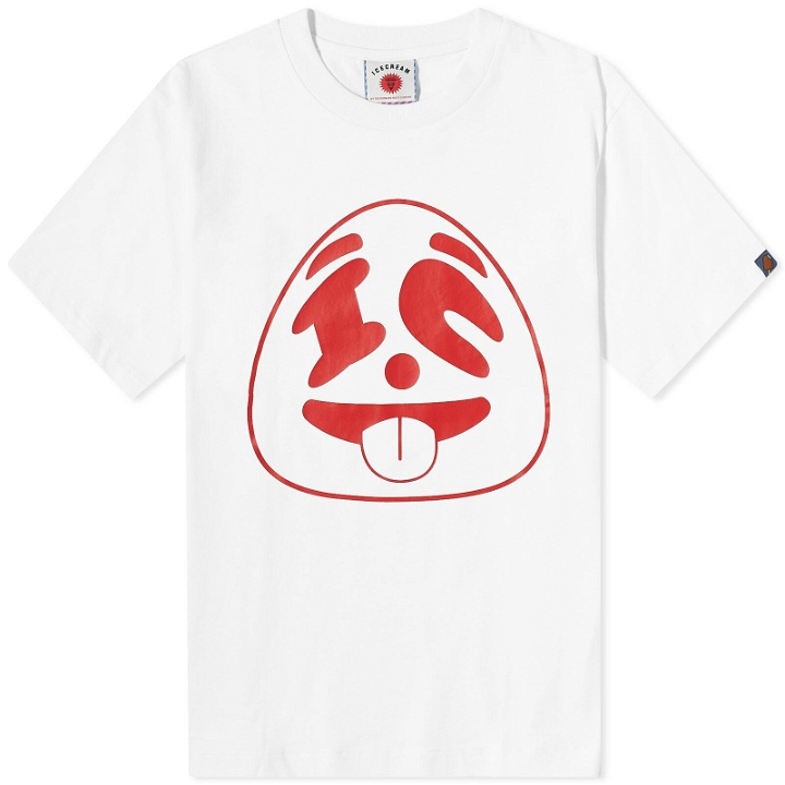 Photo: ICECREAM Men's Panda Face T-Shirt in White