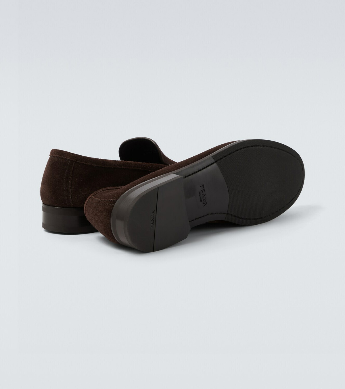 Prada Suede loafers
