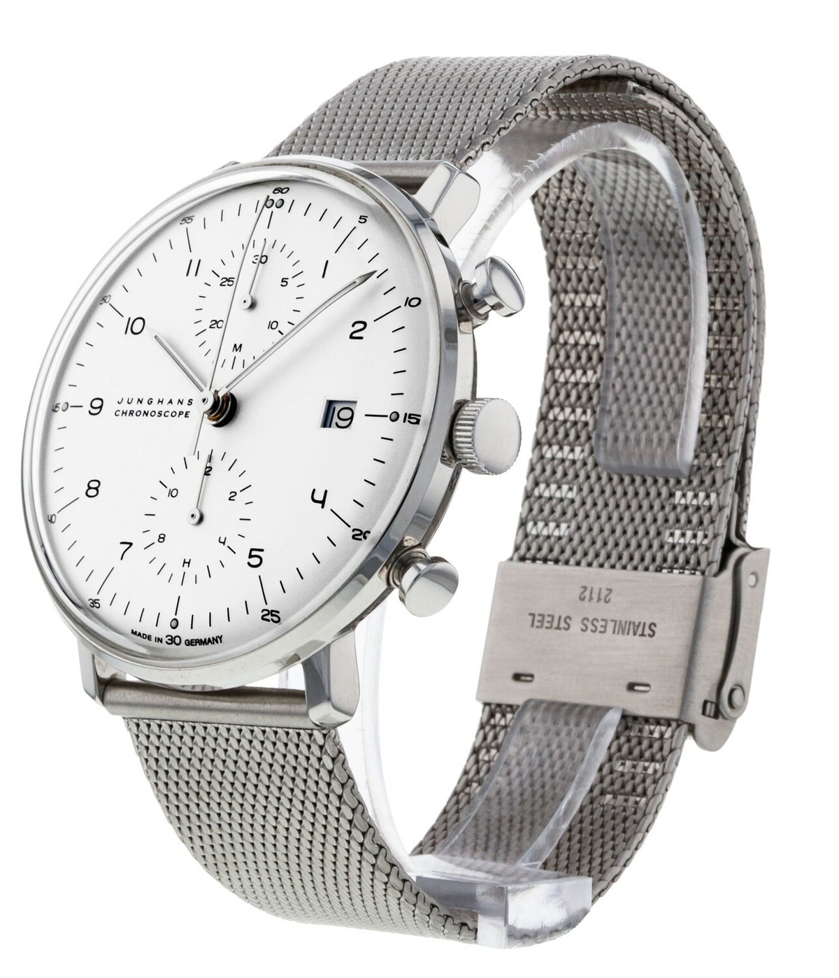 Junghans Max Bill Chronoscope 027/4003.46 Junghans