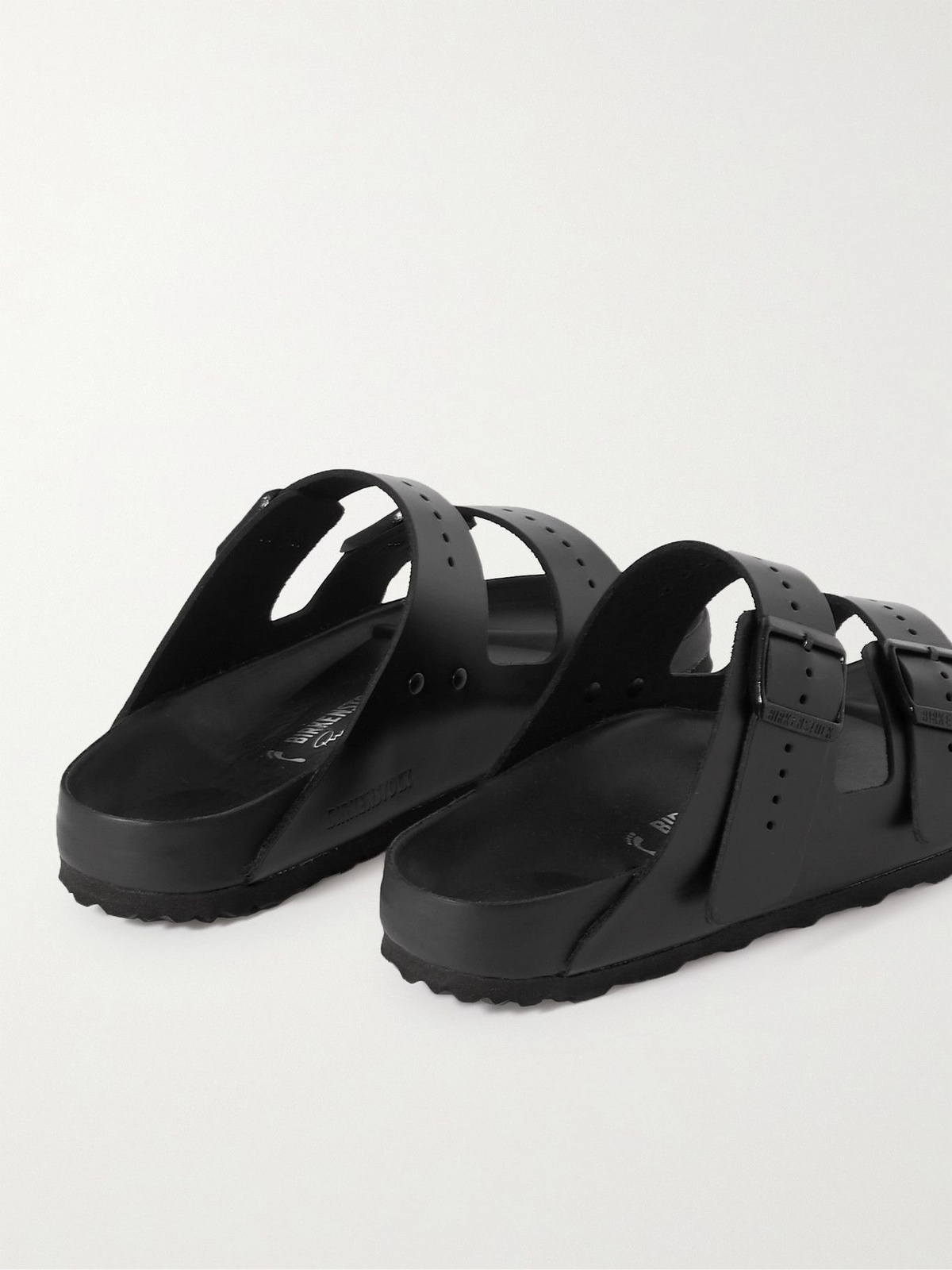 Rick Owens Birkenstock Arizona サンダル　ブラック Rick Owens Arizona Natural Leather Black Iridescent