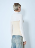 Jean Paul Gaultier Ribbed Wool Sweater