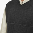 Craig Green Men's Tape Knit Vest in Black