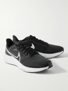 Nike Running - Air Zoom Pegasus 39 Rubber-Trimmed Mesh Running Sneakers - Black