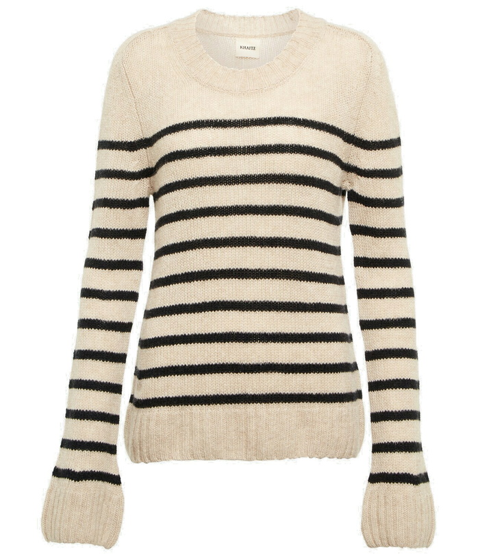 Photo: Khaite Tilda striped cashmere sweater