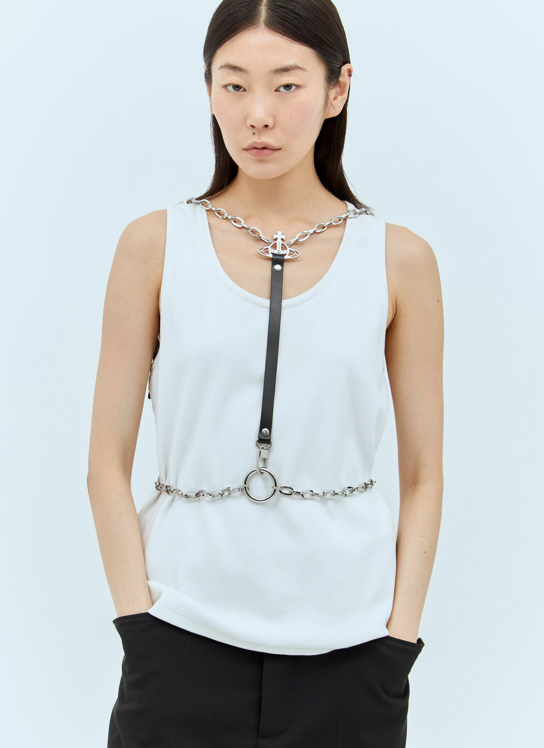 Vivienne Westwood Stud Belt Chain Harness