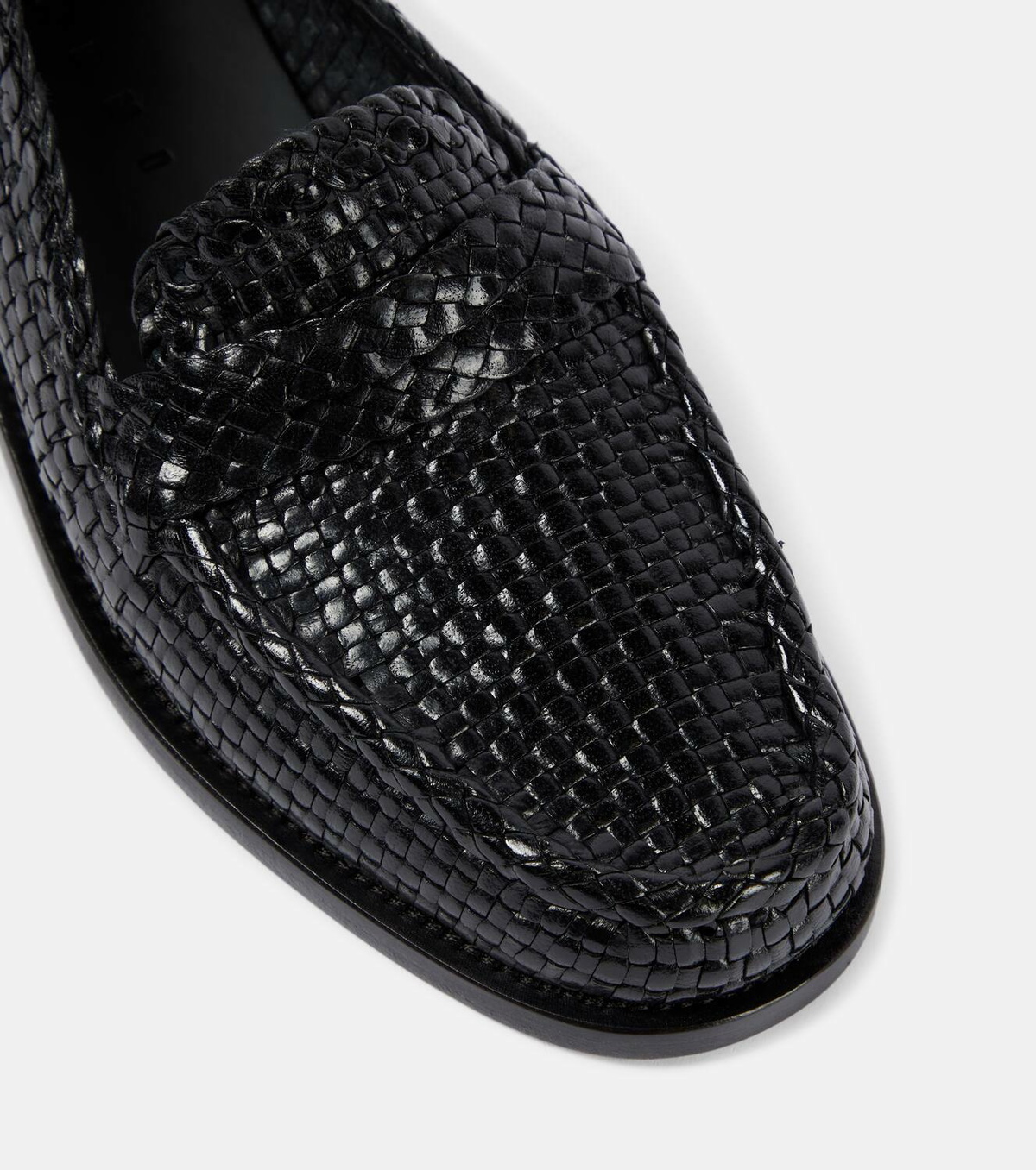 Marni Bambi woven leather loafers Marni